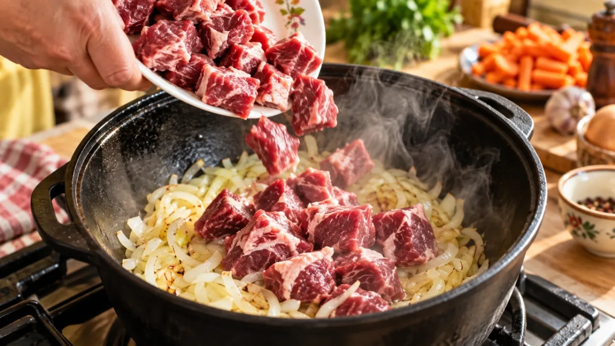 Жарить что первым — мясо или лук: запомните раз и на всю жизнь главное правило вкусного плова