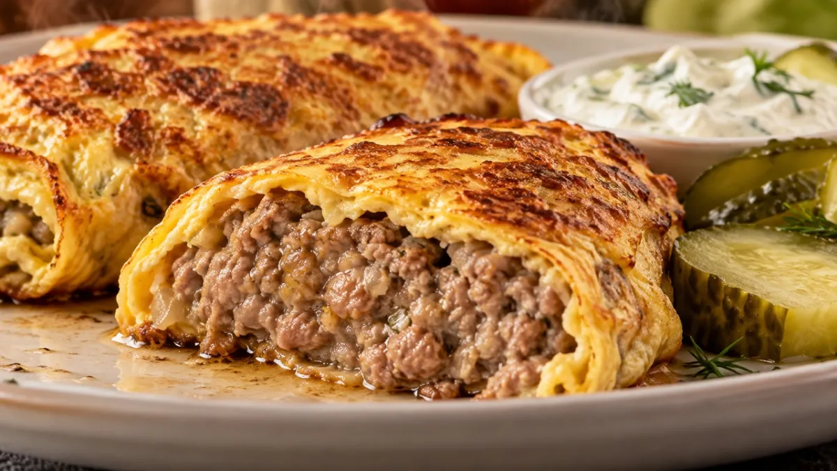 Вместо надоевших котлет жарю бризоль: тот же фарш, но вкус совсем другой и подача красивее