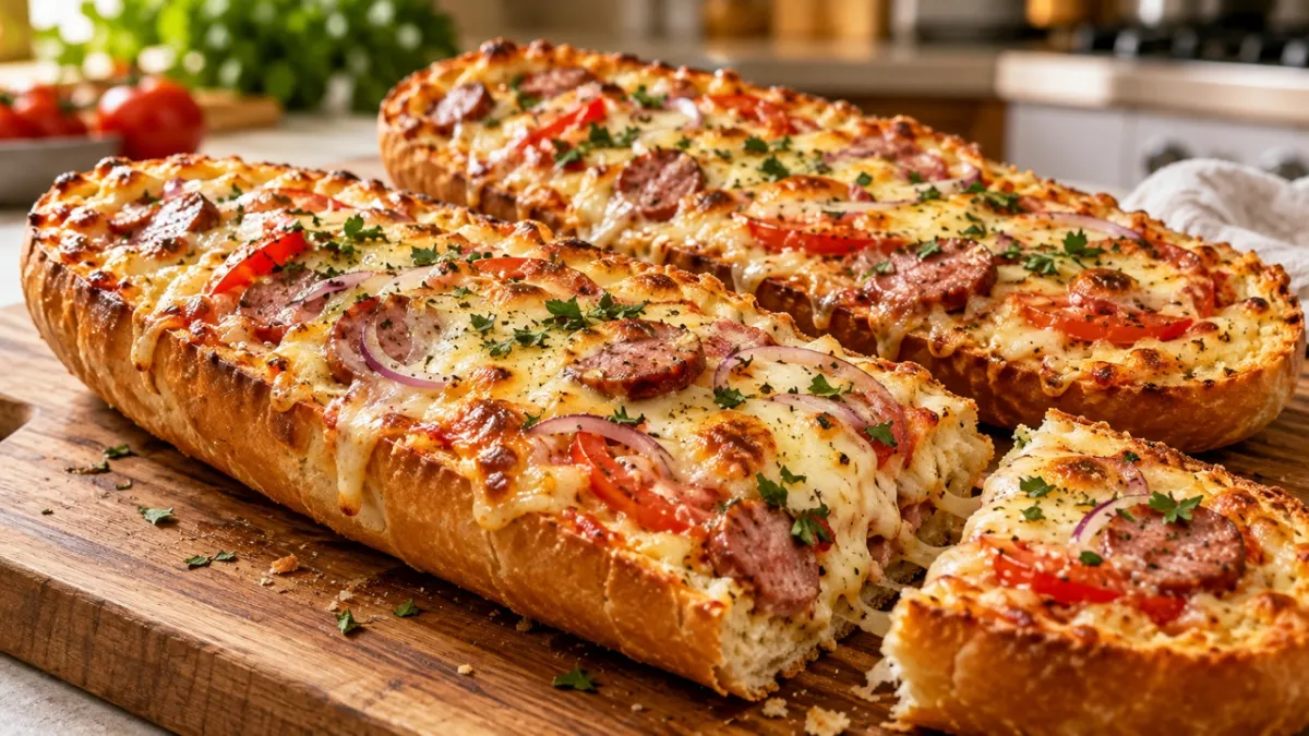 Хочется пиццы — беру обычный батон: жарю за 15 минут горячую вкуснятину и на завтрак, и на ужин