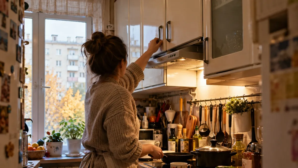 Верхние шкафы гробят маленькую кухню: почему от них отказываются в квартирах 35–60 «квадратов»