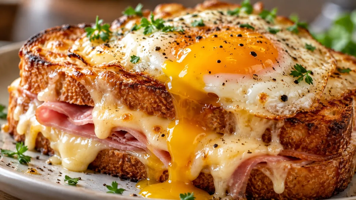 Почему-то этот хит «крок-мадам» многие не знают: простой и вкусный бутерброд вместо наскучившей яичницы