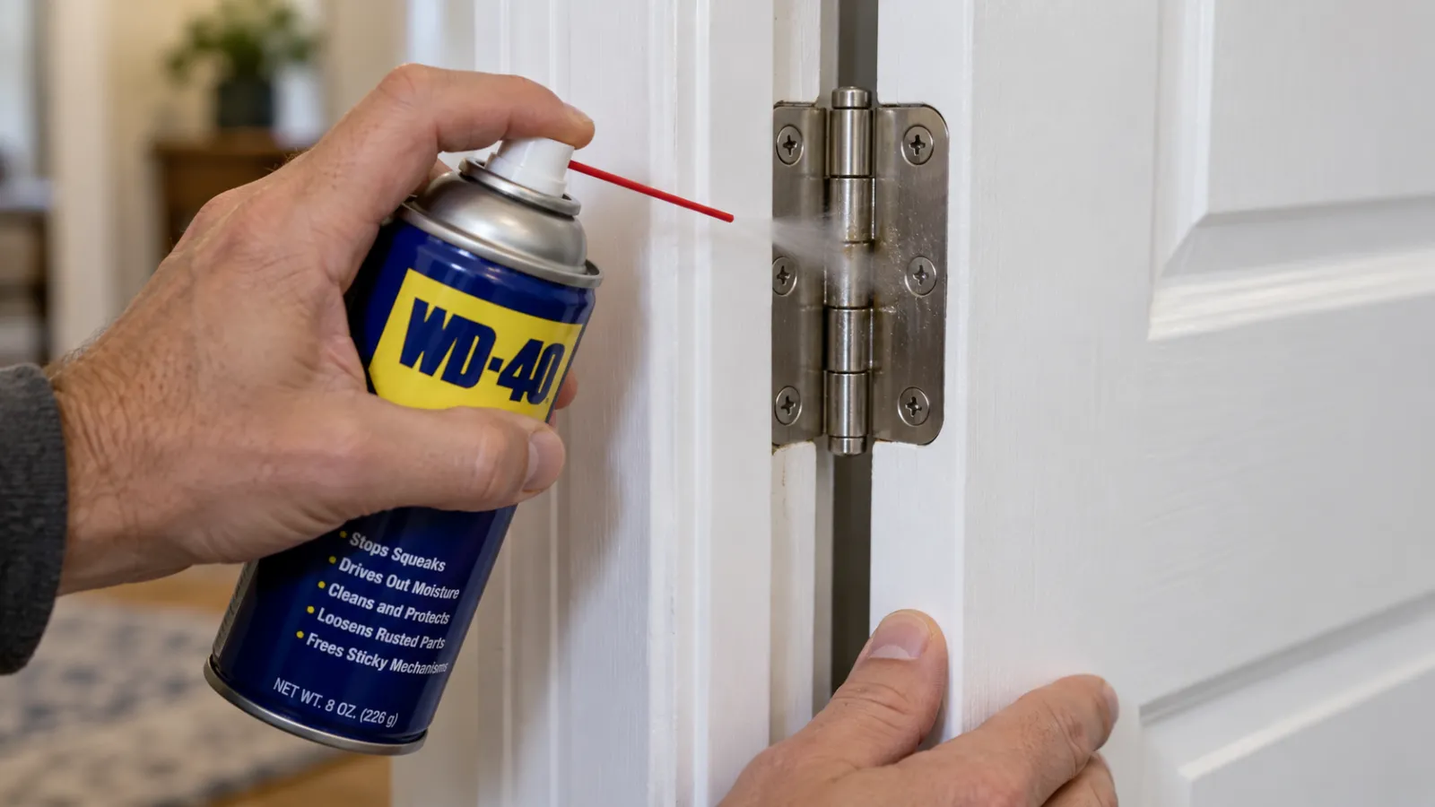 WD-40 умеет больше, чем вы думали: баночка из гаража, которая решает проблемы по всему дому